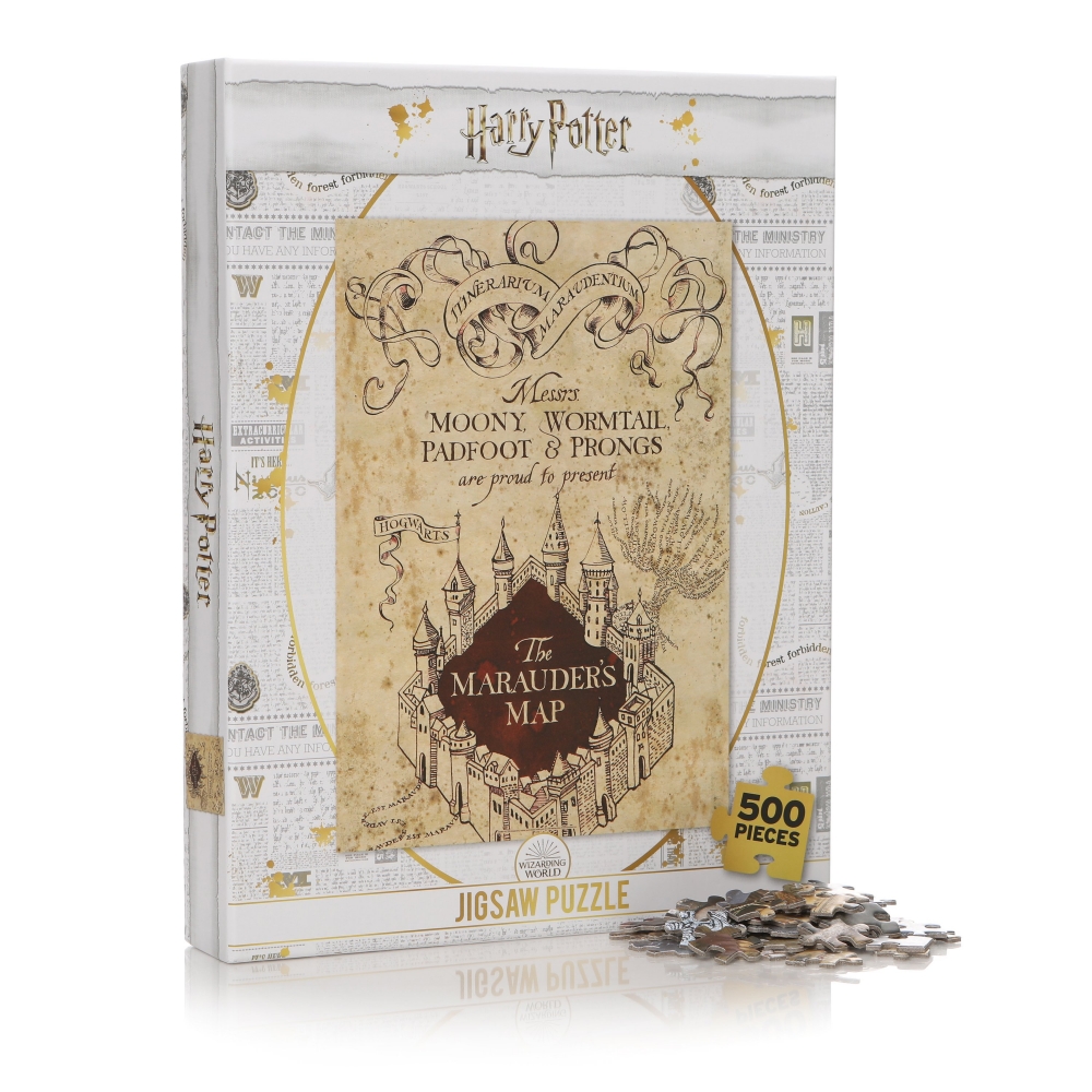 Storia e Magia - Harry Potter - Puzzle Mappa del Malandrino